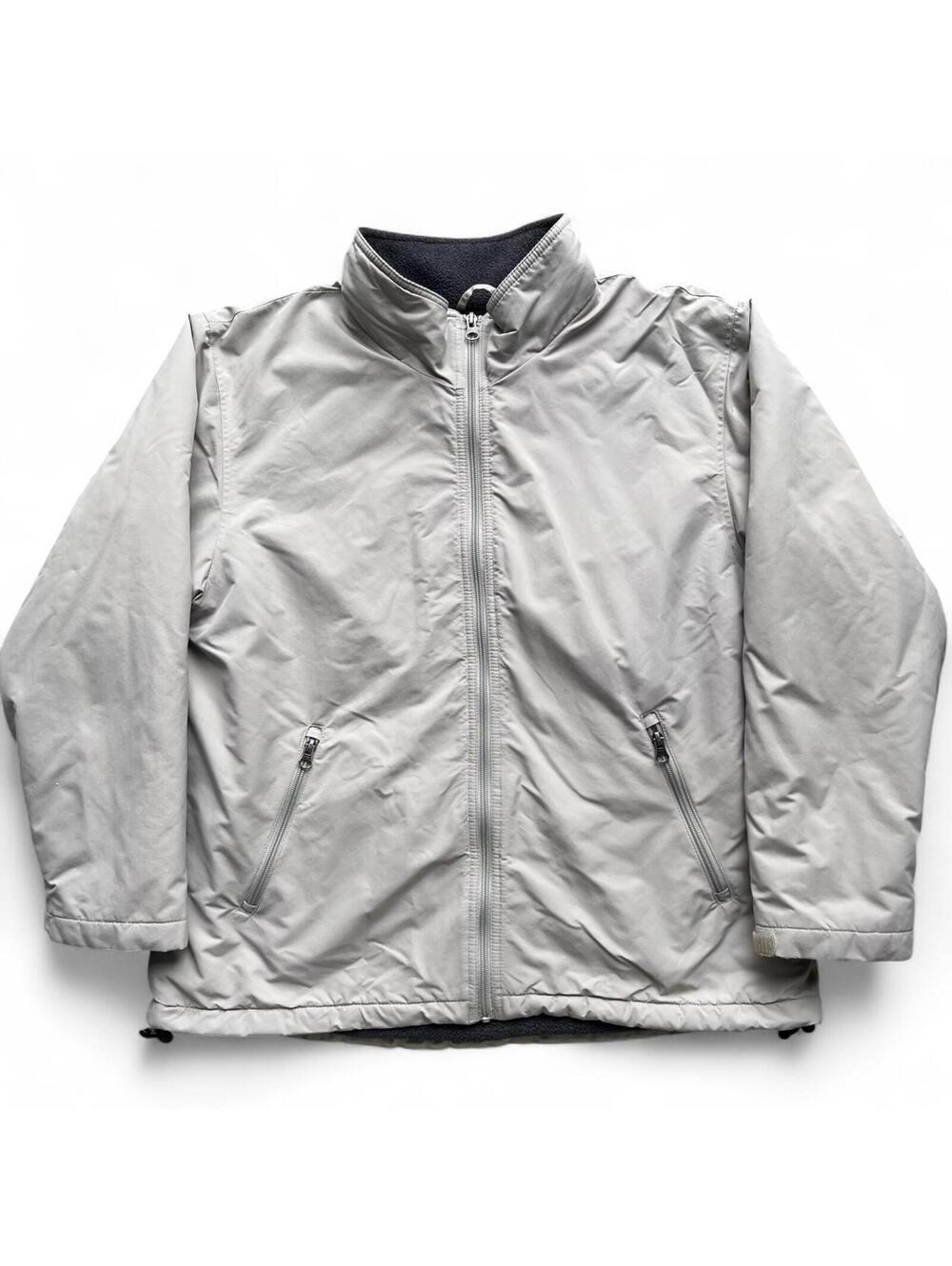 Vintage Lands End Men's Thermolite Windbreaker Zip-Up Jacket